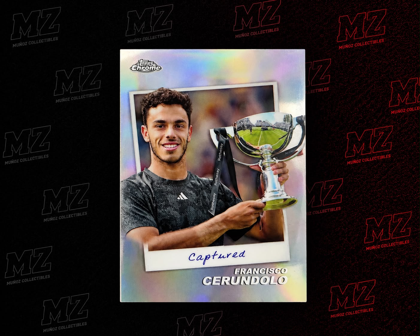 2024 Topps Chrome Tennis Francisco Cerúndolo Captured
