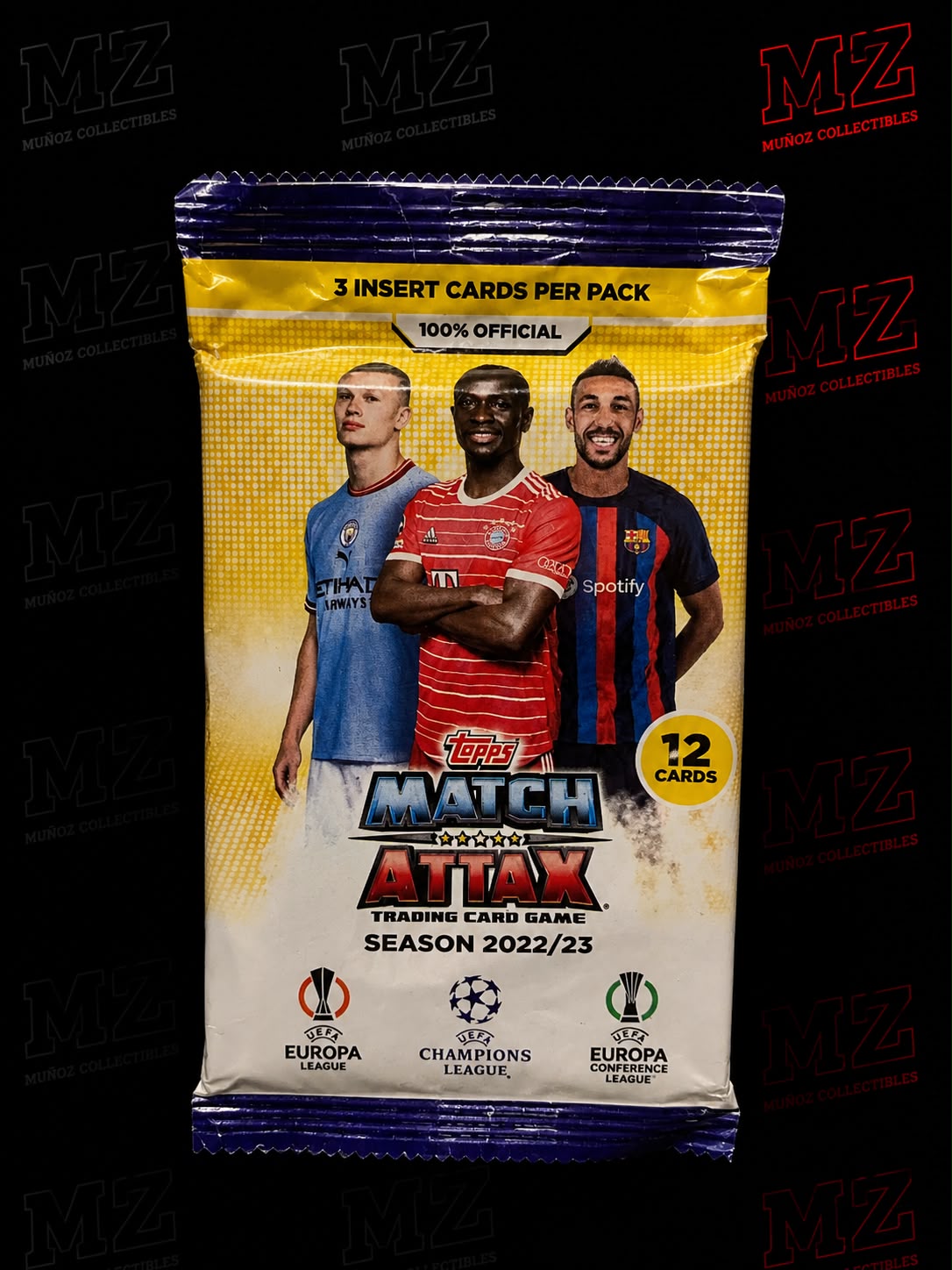Topps Match Attax UEFA 2022/23 – Sobre de 12 cartas